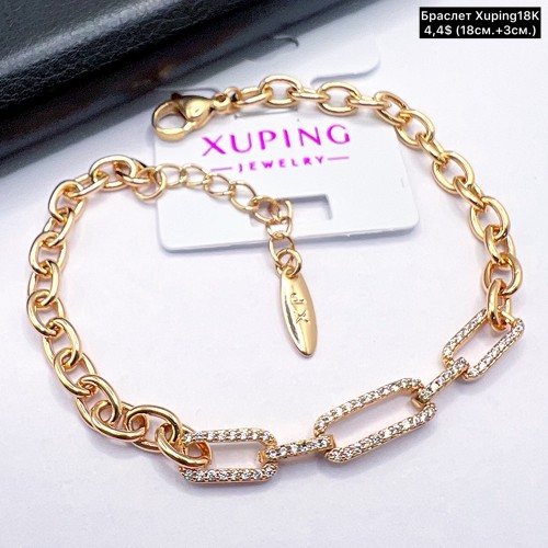 Браслет Xuping18K 0163 (18+3,0 см.)